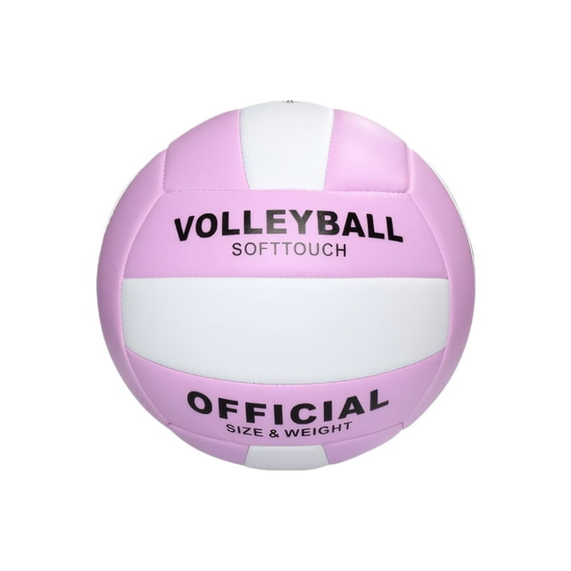 Wweixi Volleyball de Plage Durable en PVC Inodore pour une Prise en Main Confortable Sensation de Main Exceptionnelle pour Extérieur Violet