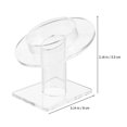 thumbnail image 3 of 2pcs Acrylic Bracelet Holder Jade Bracelet Display Rack Transparent Bracelet Display Holder, 3 of 3