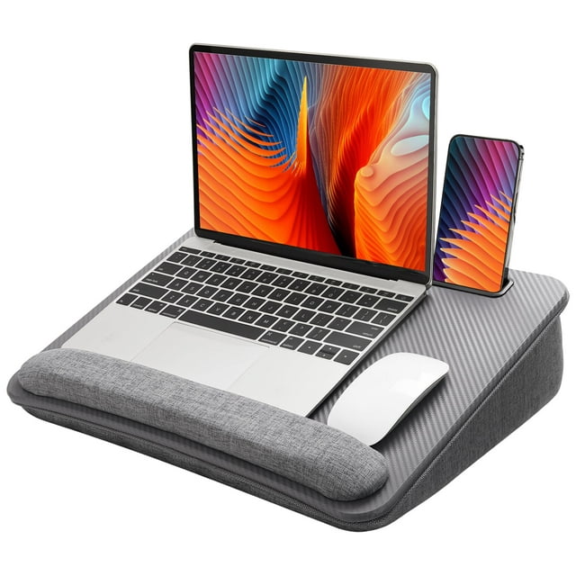 Cojín portátil Lap Desk HUANUO HNLD12G gris 42 x 32 x 9 cm