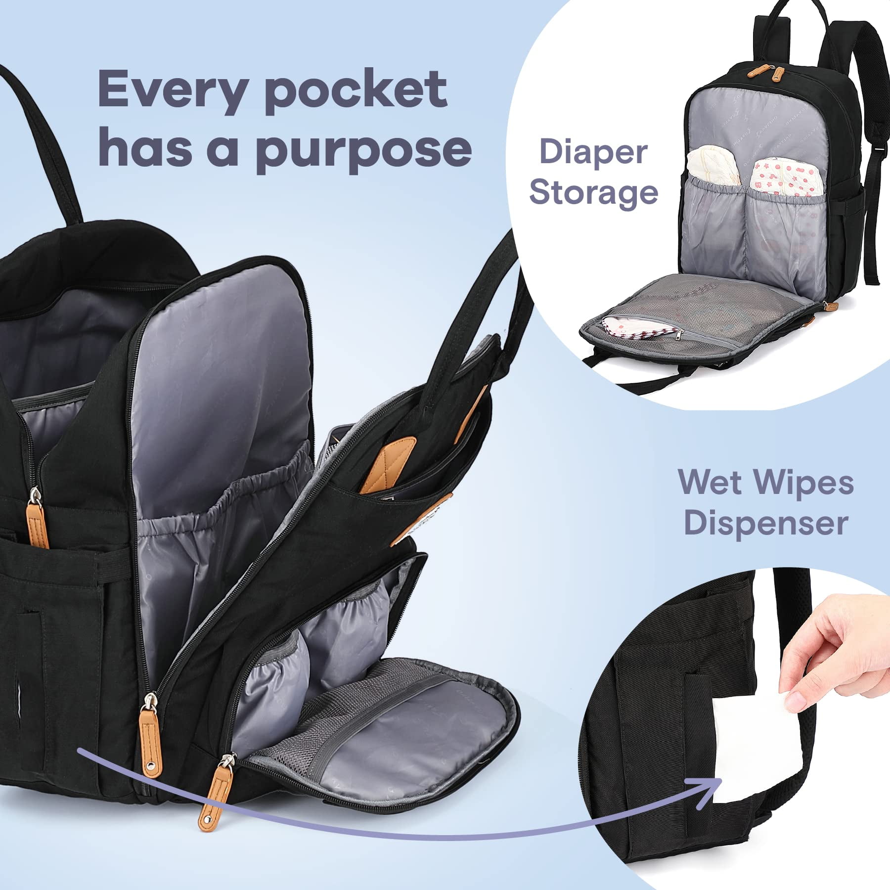 Ruvalino Diaper Bag Backpack Is 20% Off at  Today – SheKnows