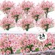thumbnail image 1 of Flores artificiales ColoPlay Peach, 24 paquetes para interiores y exteriores, 1 of 7