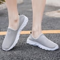 thumbnail image 2 of gvdentm Running Shoes For Men Fashion Men Mesh Casual Hollow Out Sport Shoes Slip On Solid Men Sneakers Size 11 Wide, 2 of 5
