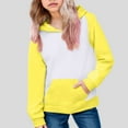 thumbnail image 2 of KPOPLK Toddlers and Babies' Zip Hoodie Sweatshirt(5-6 Years,Yellow), 2 of 5
