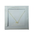 thumbnail image 1 of Sterling Silver Heart Extender Necklace Silver Gray, 1 of 1