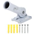 thumbnail image 1 of 2 Pcs Wall-mounted Flagpole Holder Flag Pole Bracket Adjustable Flag Pole Racks, 1 of 7