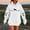 White, variant on Sweaters For Women Horse Heartbeat Horse Lover Casual Long Sleeve Soft Printed Sweatshirt Winter Top Clothed Today White Size S-2Xl Oversized Sweaters For Women