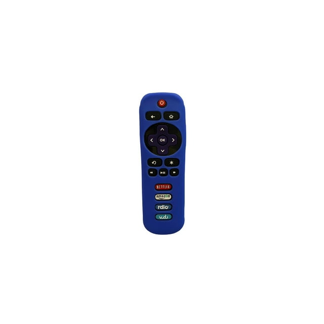 Funda para Control Remoto Roku para TCL TV Silicona Antideslizante a Prueba de Golpes