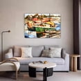thumbnail image 5 of Impressi Of Fishing Port Oil Painting Giclee Print Canvas Poster Bedroom Decor Sports Landscape Office Room Decor Gift,Frame-style,08x12inch(20x30cm), 5 of 8