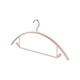 thumbnail image 2 of Juego de perchas metálicas recubiertas de terciopelo de 10 | Perchas antideslizantes de hombro finas y contorneadas con muescas y barra horizontal para corbatas Pañuelos | Organizador resistente de, 2 of 6