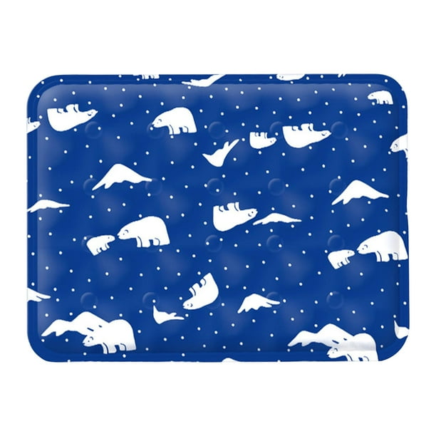 Esterilla refrescante para perros, almohadilla refrescante, cama para cachorros, manta lavable y cómoda para mascotas, cama para perros 60cmx90cm