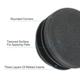 thumbnail image 4 of Tapones de extremo de plástico Uxcell de 1/2"OD, 40Pcs, tapón de agujero redondo, negro, 4 of 6