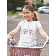 thumbnail image 2 of Monster Kids In Love T-Shirt Juniors -Image by Shutterstock,  Small, 2 of 4