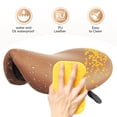 thumbnail image 4 of Taburete con ruedas OmySalon, ergonómico, marrón, 4 of 9