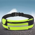 thumbnail image 4 of Yucurem Mini Jogging Waist Bags, Running Elastic Belt Waist Pack, Mobile Phone Pouch for Outdoor Sport (Green), 4 of 7