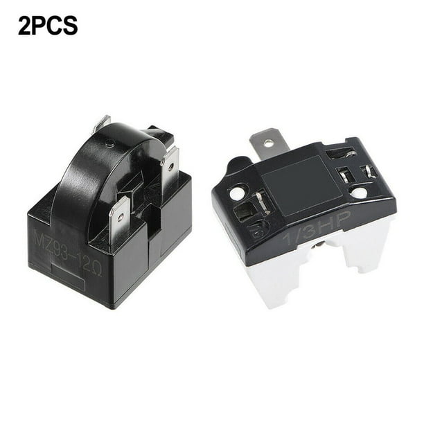 Refrigerator PTC Starter Relay Replacement 3 Pins Compressor Overload