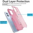 thumbnail image 3 of For Motorola Moto G 5G 2025 Case, 2 in 1 Hard PC Phone Case for Moto G Play 5G 2025 6.7", Takfox Rubber & Rugged Sturdy Shockproof Full Body Protection Case Cover,Rose Gold, 3 of 9