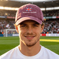 thumbnail image 4 of LIZUOJUN Soccer Hat Cotton Breathable Adjustable Baseball Hat Embroidered Printed Unisex European Style for Watching Games Outdoor Activities Fan Accessories,Wine Red, 4 of 4