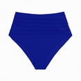 thumbnail image 4 of HCNTES High Waisted Bikini Bottoms Ruched Tummy Control Swimsuits Bottoms Sexy Swim Bottom Bathing Suits for Women(S,a2-BU1), 4 of 5
