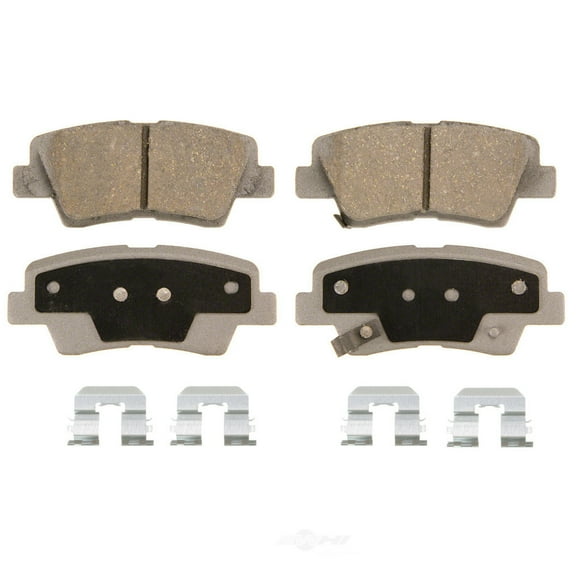 Disc Brake Pad Set Fits select: 2008-2010 HYUNDAI SONATA, 2011 KIA SOUL
