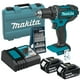 thumbnail image 1 of Rotomartillo Atornillador Makita 2 Bat 18v.3amp + Accesorios multicolor Estándar, 1 of 6