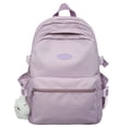 thumbnail image 3 of ibiyuan School Backpacks Solid Color Large Capacity Casual Double Shoulder School Bag for Ages 10 to 18, High School, University, Camping, Travel, Daily Commute, 3 of 6