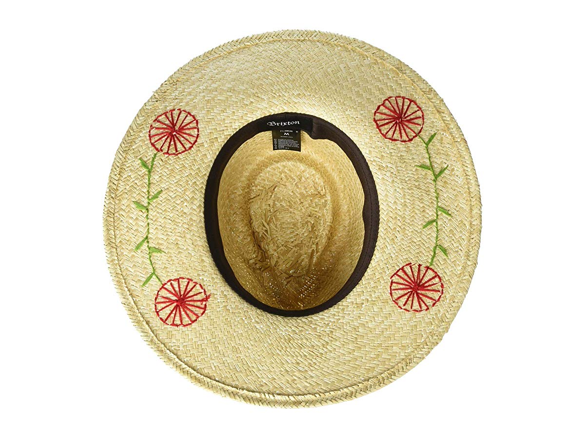 Brixton Joanna Embroidered Hat Tan 