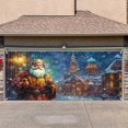 thumbnail image 4 of Riforla Holiday Cheer Garage Festive Christmas Banner with Bright Colors Festive Design Perfect for Auto Enthusiasts Home Garages Easy Hanging Durable Material Flags Banners Accessories C, 4 of 5