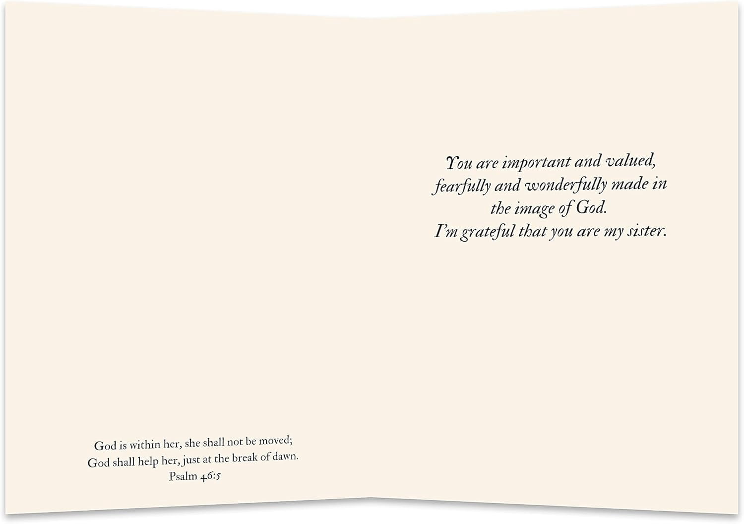 Christian Sister Birthday Card | Christian Birthday Card (Pack of 12)