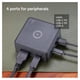 thumbnail image 3 of Adaptador USB-C 4 Puertos Negro ZAGG, 3 of 5