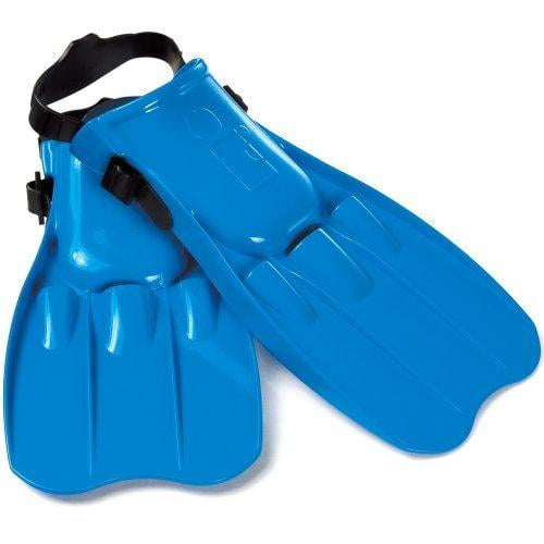 Snorkel And Fins Large Swim Fins Pair Fits Shoe Sizes 8 11 2 