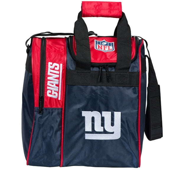 New York Giants Single Bowling Ball Tote Bag with Shoe Compartment