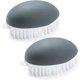 thumbnail image 1 of Juego de 2 cepillos para verduras ZHAOCHENG antideslizante con quitapuntas, 1 of 5