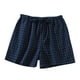 thumbnail image 3 of MKLEKYY Pantalones Cortos Finos de Primavera/Verano para Mujer, Holgados, Cómodos y A Cuadros, para Estar En Casa., 3 of 3