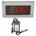 thumbnail image 2 of Medidor de temperatura de sauna, monitor de temperatura de sauna montado en la pared de acero inoxidable de 12 V Termómetro de sauna Altamente recomendado, 2 of 8