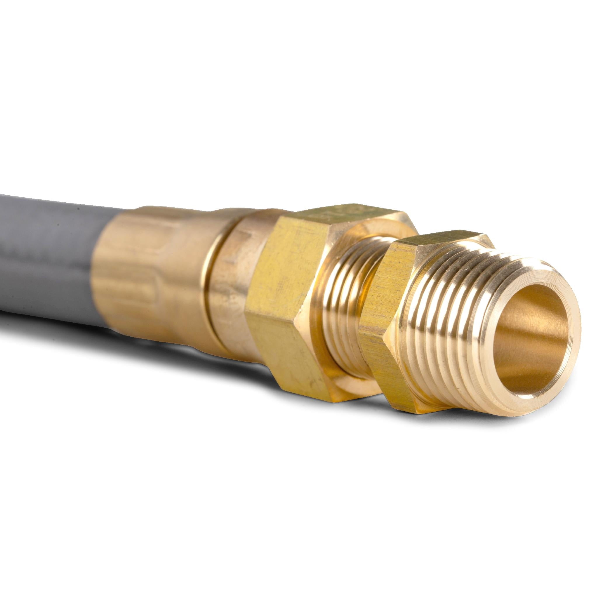 WEN GNA1225 Natural Gas Hose with Quick-Connector for Tri-Fuel Generators, 25 Feet x 1/2-Inch ID
