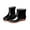 Women Brown Shoes, variant on Tuphregyow Unisex Waterproof Rubber Rain Boots, Black, Size 41