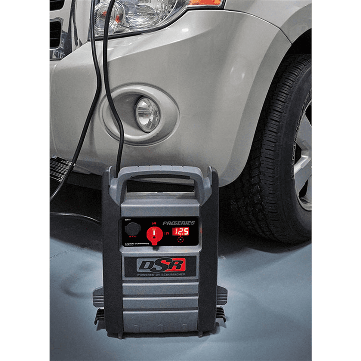 Schumacher Electric DSR Pro 2000A Heavy-Duty Car Battery Jump Starter and Portable Power Station, For 12V Automotive and Marine Batteries, DSR168