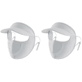 thumbnail image 1 of Máscara Mujer Sombrero de protección solar Transpirable Seda de hielo Sol para verano Gris claro Gris, 1 of 5