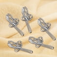 thumbnail image 2 of Injueey Gancho de cortina de hierro de 100 piezas, reemplazo de forma de insecto electrochapado, accesorios de soporte para cortinas para el hogar, Tratamientos de ventanas Injueey BFH000425-00, 2 of 6