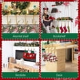 thumbnail image 4 of DODAMOUR 4 Pack Christmas Stocking Holders with Hook, No-Slip Adjustable Christmas Stocking Hanger, Metal Christmas Decoration for Fireplace Shelf Table Mantle (Gold), 4 of 6