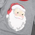 thumbnail image 4 of Family Matching Christmas Pajamas Set Snowman Printing Tops Long Pants Sleepwear, 4 of 7