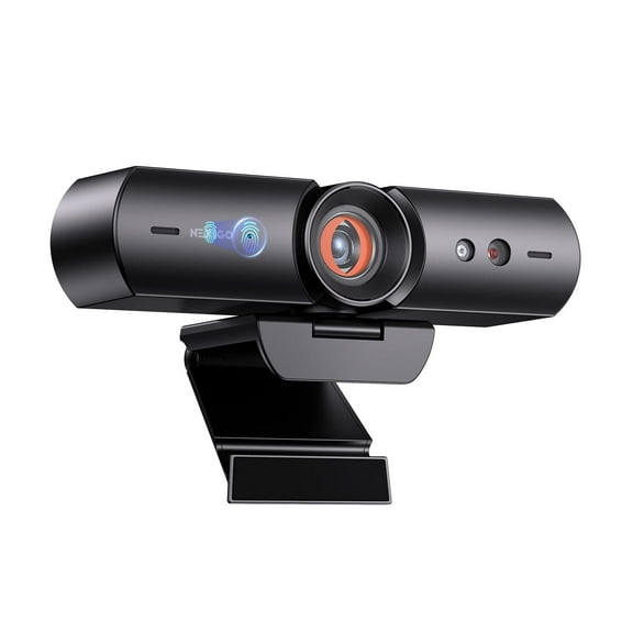 NexiGo HelloCam, 1080P Webcam with Windows Hello,, Automatic Electronic Shutter, Microphone, Facial Enhancement, HD USB Web Cam