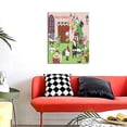 thumbnail image 4 of Lsque Sanrio Pattern Decorative Picture – Unique Modern Wall Art, Ready-to-Hang Canvas Print for Home (Vertical), 4 of 6
