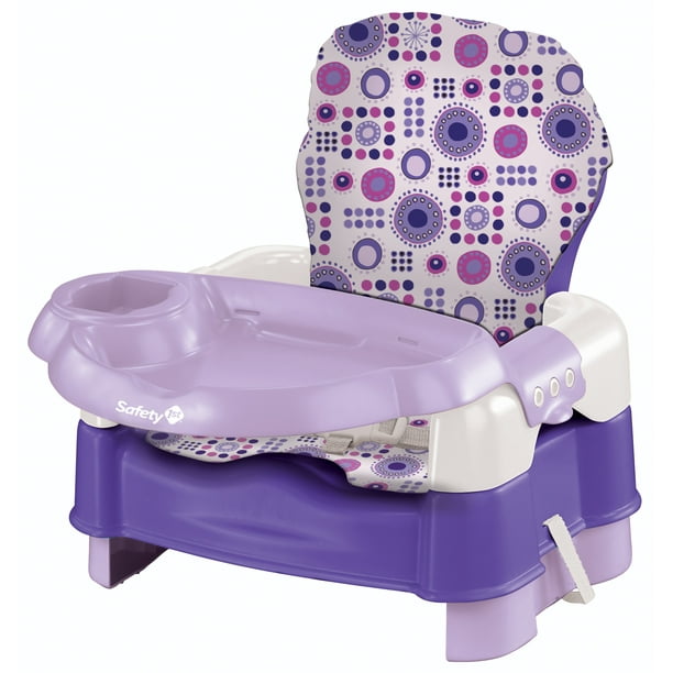 Safety 1st Deluxe Sit, Snack & Go Convertible Booster, Lavender