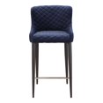 thumbnail image 1 of MOE'S Home Collection Tabouret de Comptoir ETTA Bleu Foncé, 1 of 2