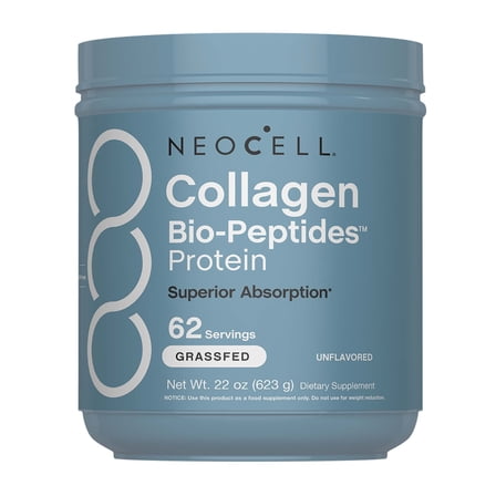 Collagen Bio-Peptides Powder | 22oz | Super Hair, Skin, Nails | Grassfed Protein Supplement | by NeoCell