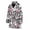 226, variant on Sugar Skull Pattern Women Bathrobe One Size Univeral Fits, Skull Lover Gifts Fashion Lightweight Plush Fleece Long Robe For Women