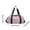 Purple, variant on Gym Duffel Bag, Large Capacity Weekender Bag for Women, Lightweight Foldable Travel Tote with Color Block Design, Versatile Shoulder Bag for Gym, Commuting, and Short Trips