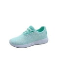 thumbnail image 2 of Remy-18k Youth Girl's fashion Flat Lace Up Light weight Glitter Sneaker Athletic Shoes, 2 of 2