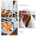 thumbnail image 3 of Swimsuit, Print Pattern Bikini Halter Neck  for Pool White,Black,Light Green,OD Green,Dark Green, 3 of 8